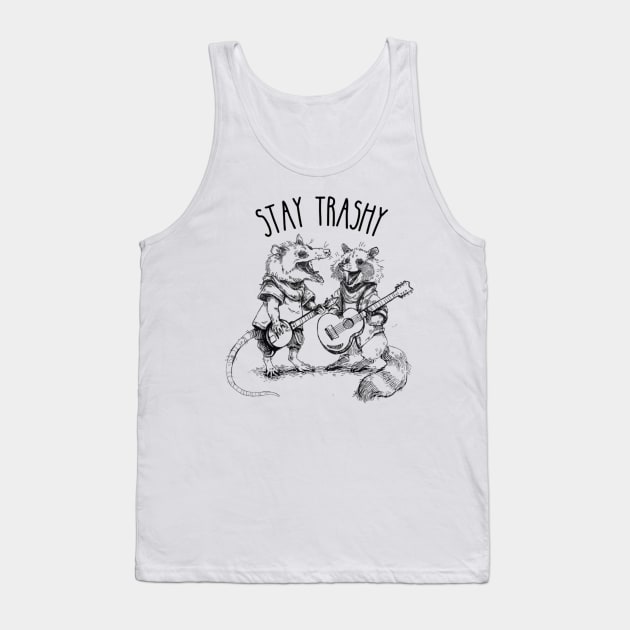 Stay Trashy T-Shirt Tank Top by L3GENDS